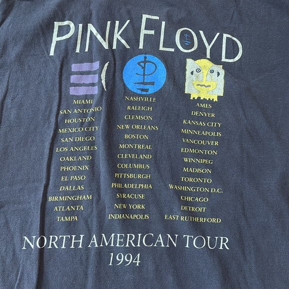 1994 Original Pink Floyd T-Shirt - Picture 2 of 3